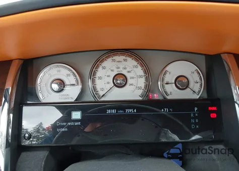 2016 Rolls-Royce Dawn from USA, damaged, VIN SCA666D59GU102344